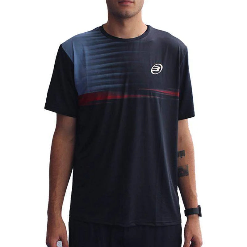 Camiseta Bullpadel Winner II Azul Marino Pádel Élite