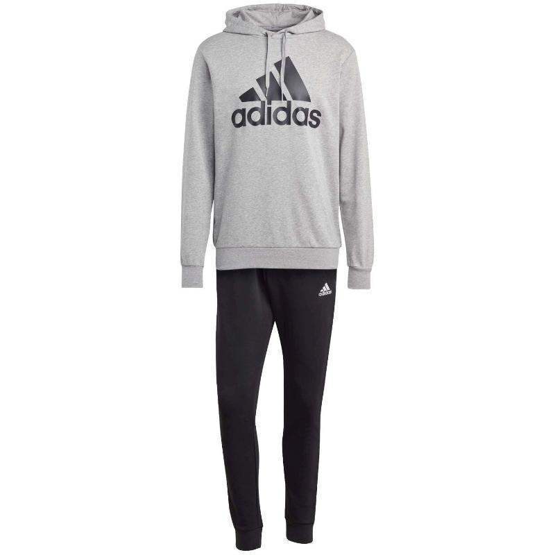 Chandal Adidas BL FT Gris Negro Pádel Élite