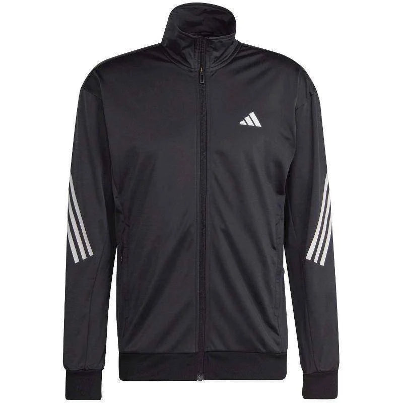 Chaqueta Adidas 3S Knit Negro Pádel Élite