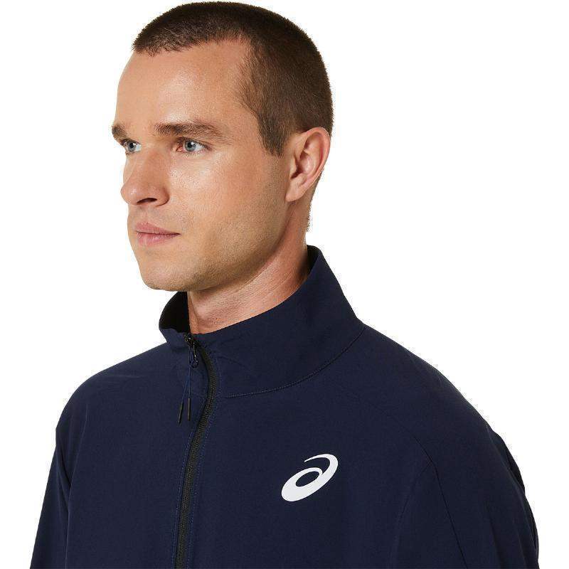 Chaqueta Asics Match Azul Medianoche Pádel Élite