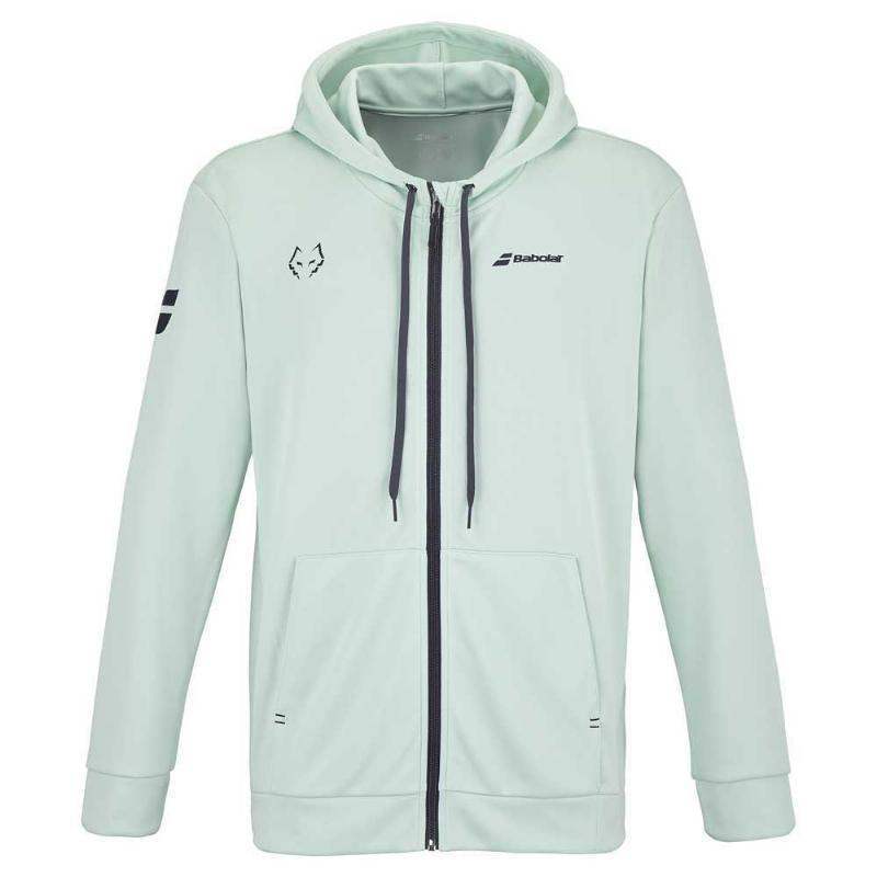 Chaqueta Babolat Juan Lebron Hood Verde Pádel Élite