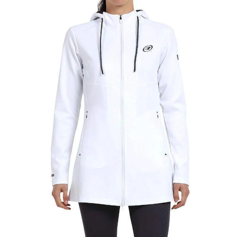 Chaqueta Bullpadel Niazo Blanco Pádel Élite