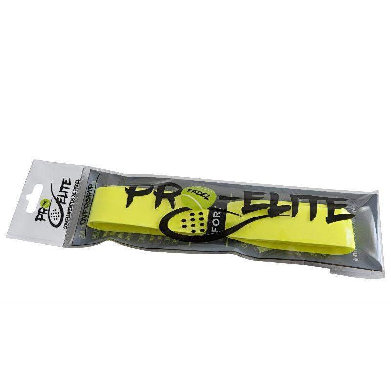 Grip Pro Elite Confort Eva Liso Amarillo Fluor 1 Unidad Pádel Élite