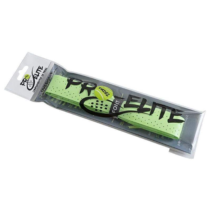 Grip Pro Elite Confort Eva Perforado Verde Fluor 1 Unidad Pádel Élite