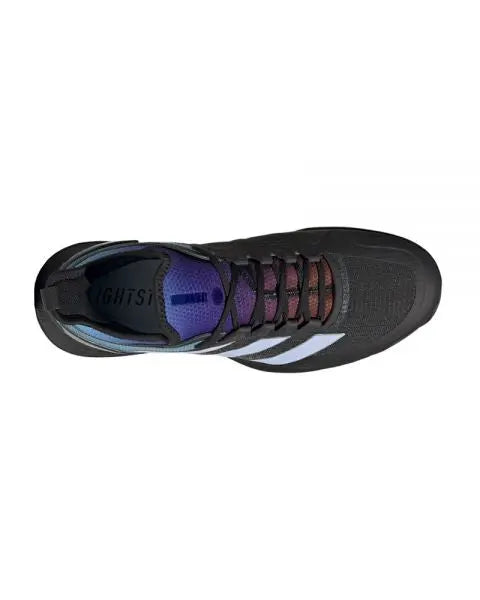 ZAPATILLAS ADIDAS ADIZERO UBERSONIC 4 HEAT NEGRO MULTICOLOR RevolutionPadel