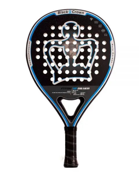 PALA BLACK CROWN PITON 12 SILVER 24 - Padel Shop