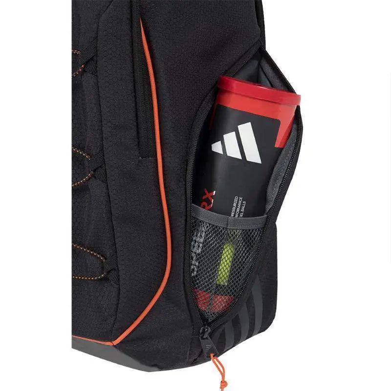 Mochila Adidas Protour 3.3 Negro Naranja Pádel Elite