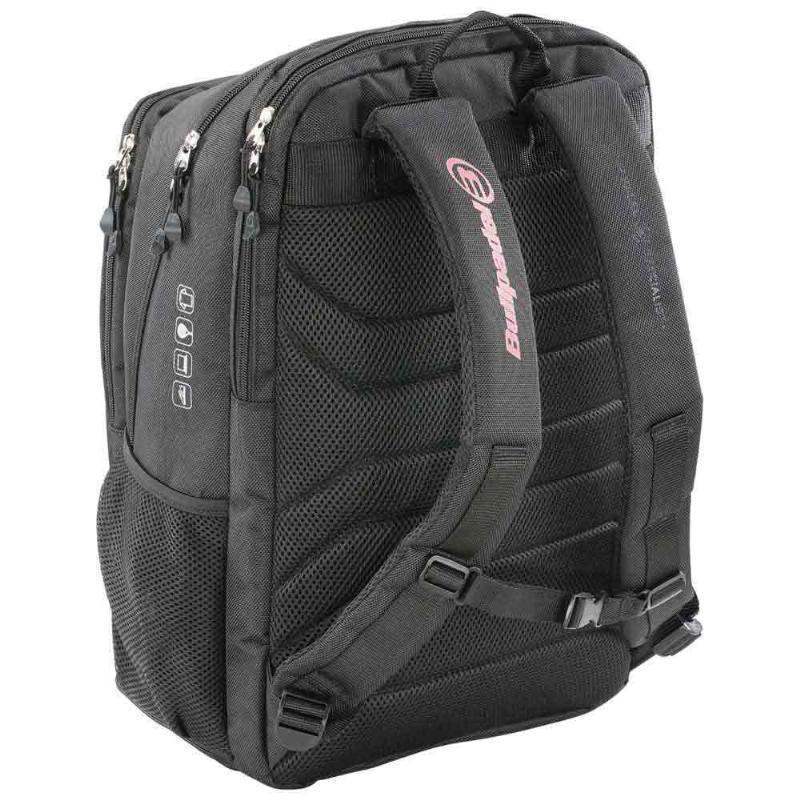 Mochila Bullpadel Juan Tello Vertex BPM-24007 Negro Pádel Elite