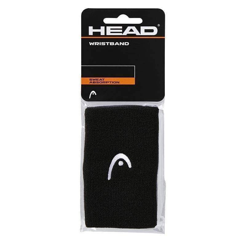 Munequeras Head Negro 5 Pádel Élite