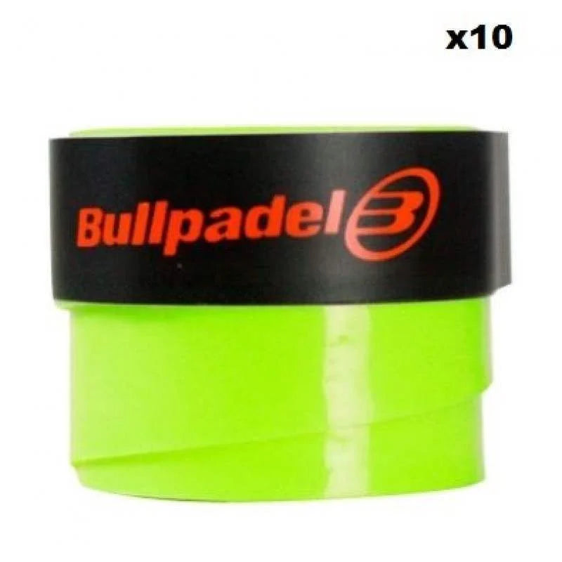 Overgrips Bullpadel Amarillo Azufre Liso 10 Unidades Pádel Élite