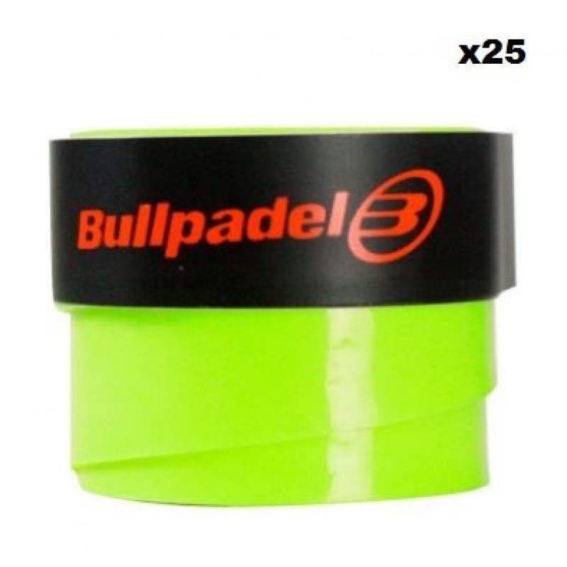 Overgrips Bullpadel Amarillo Azufre Liso 25 Unidades Pádel Élite