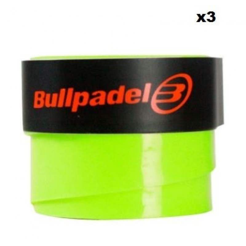 Overgrips Bullpadel Amarillo Azufre Liso 3 Unidades Pádel Élite