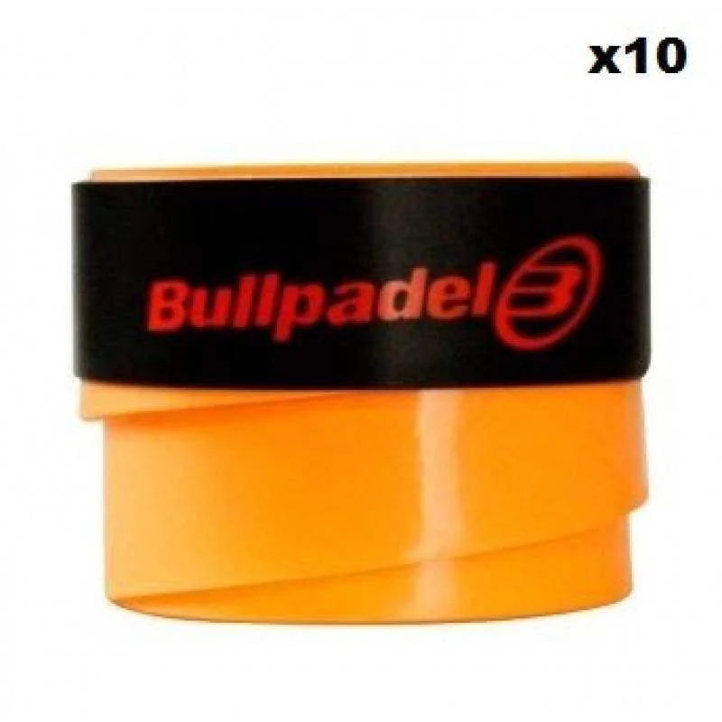 Overgrips Bullpadel Naranja Liso 10 Unidades Pádel Élite