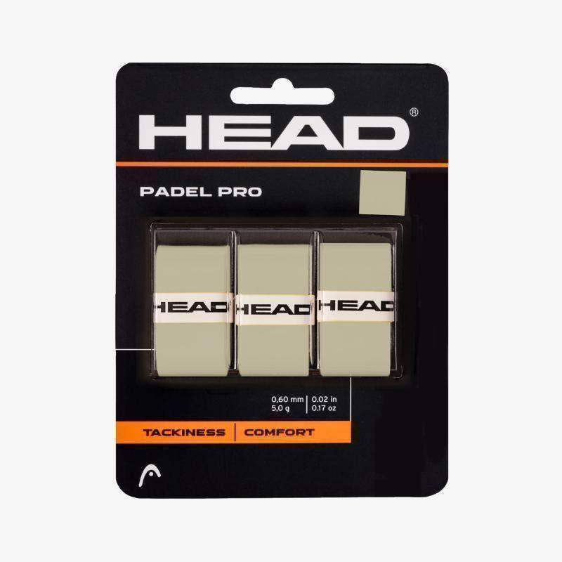 Overgrips Head Padel Pro Gris 3 Unidades Pádel Elite