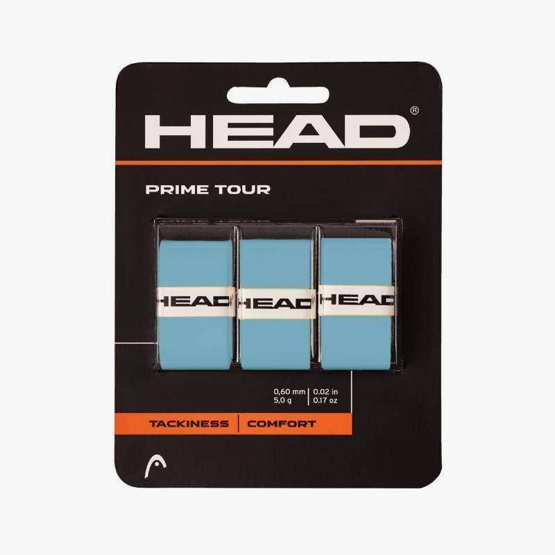 Overgrips Head Prime Tour Azul 3 Unidades Pádel Élite