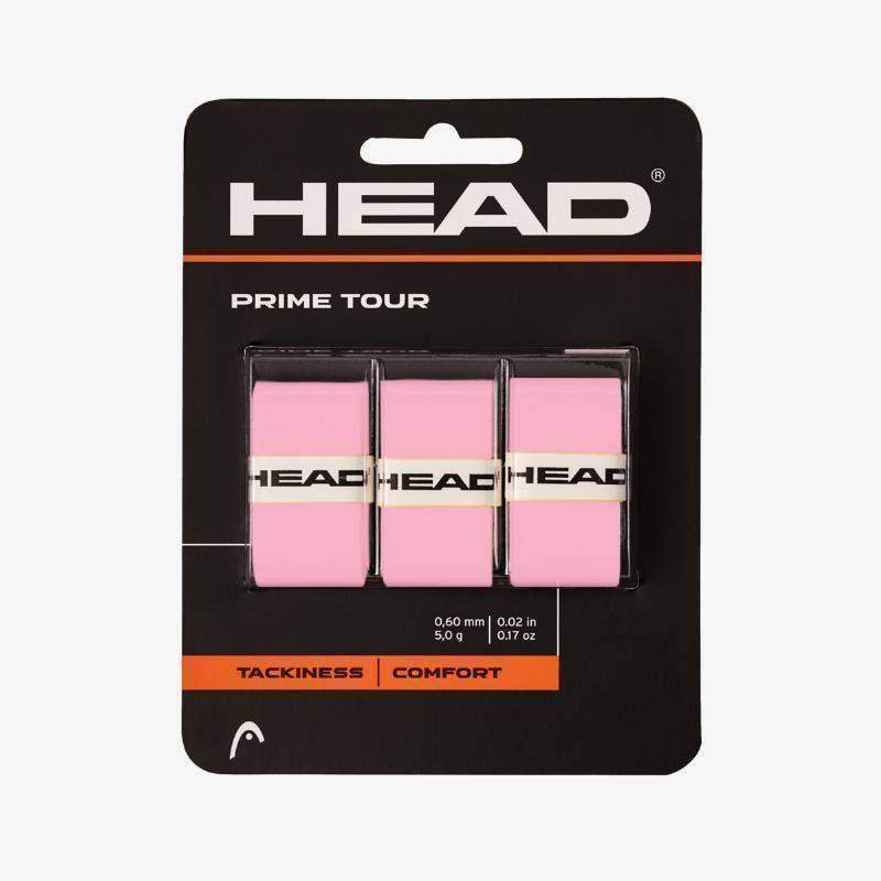 Overgrips Head Prime Tour Rosa 3 Unidades Pádel Elite