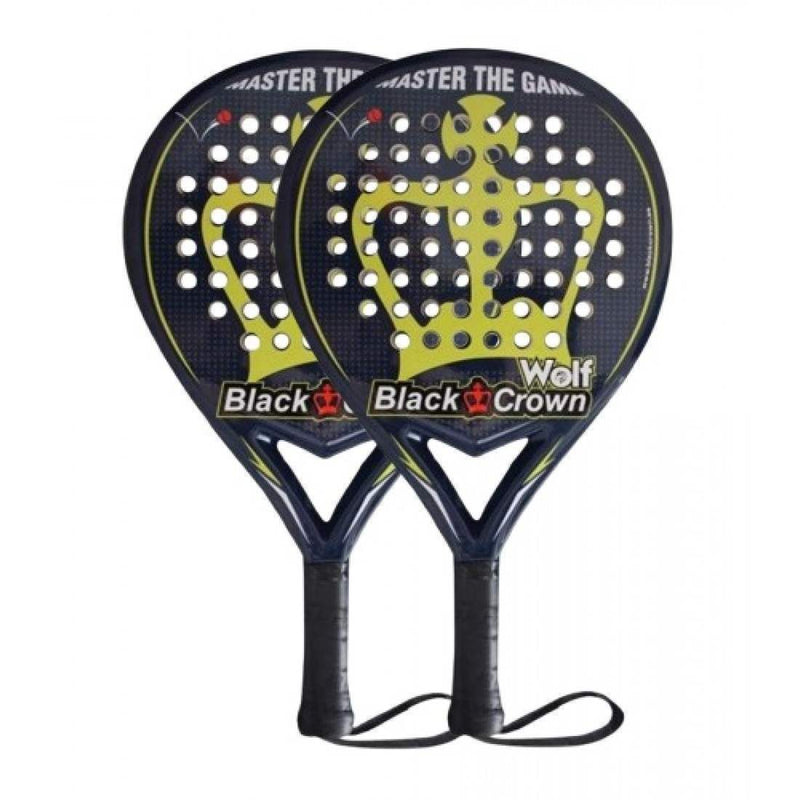 Pack Pala Black Crown Wolf x2 Pádel Élite