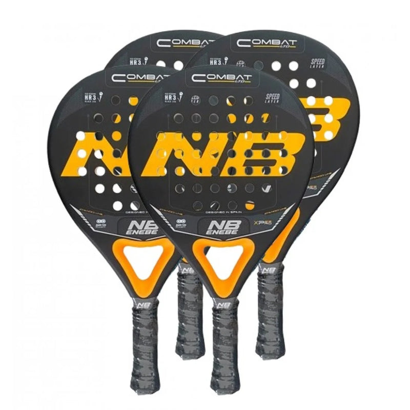 Pack Pala Enebe Combat Naranja x4 Pádel Elite