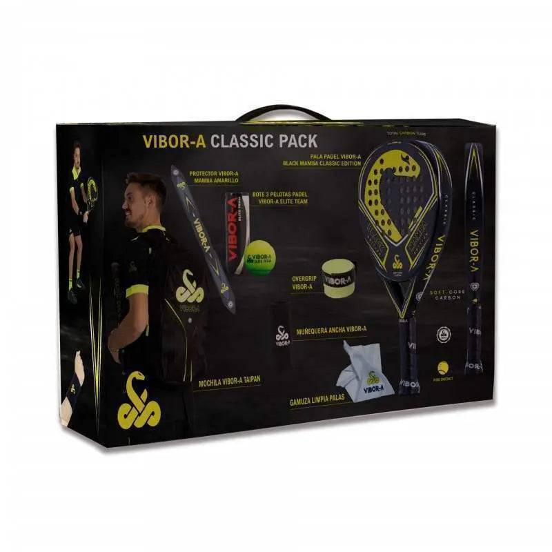 Pack Vibora Black Mamba Classic Pádel Elite