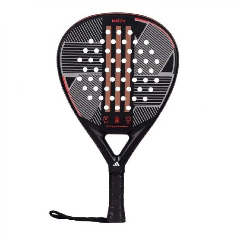 Adidas Match 3.3 Negro Rojo 2024 - Padel Shop