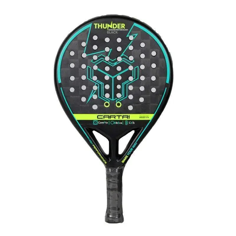 Pala Cartri Black Thunder Pádel Elite