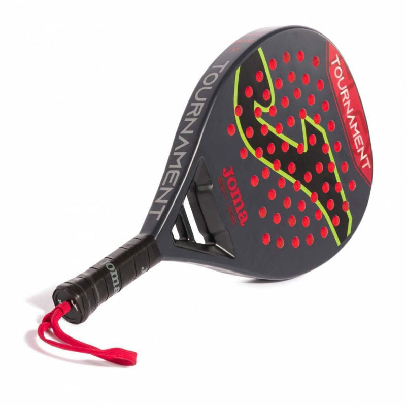 Pala Joma Tournament Flex Negro Rojo | Joma Pádel Élite