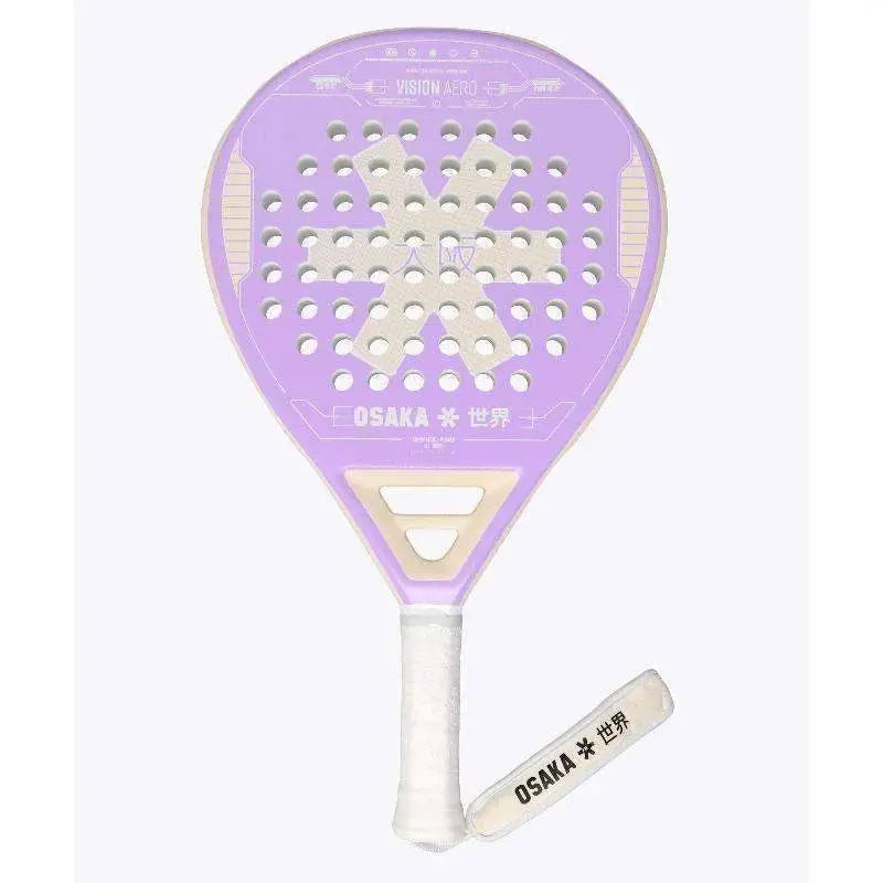 Pala Osaka Vision Aero Morado Crudo Pádel Elite