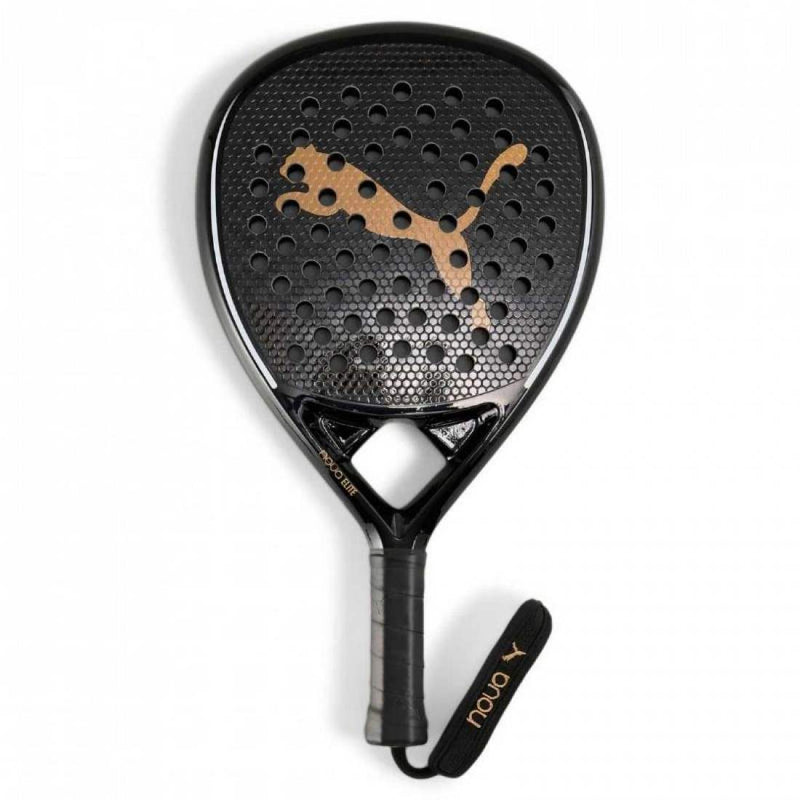 Pala Puma Nova Elite Hybrid Negro Oro | Puma Pádel Élite