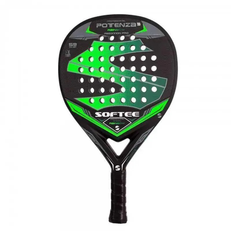 Pala Softee Potenza Rainbow Verde Pádel Elite