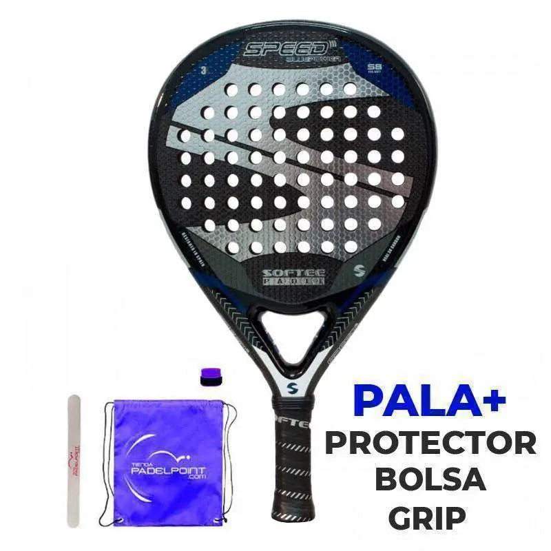 Pala Softee Speed Blue Power Pádel Elite