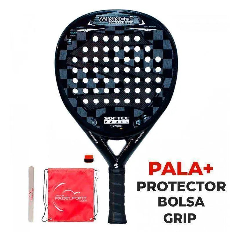 Pala Softee Winner Pro Black Pádel Elite