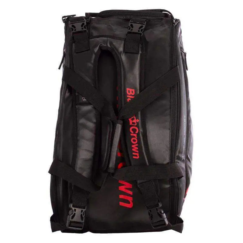 Paletero Black Crown Ultimate Pro 2.0 Negro Rojo Pádel Elite