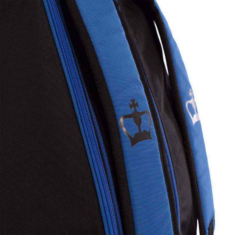 Paletero Black Crown Ultimate Series Negro Azul Pádel Elite