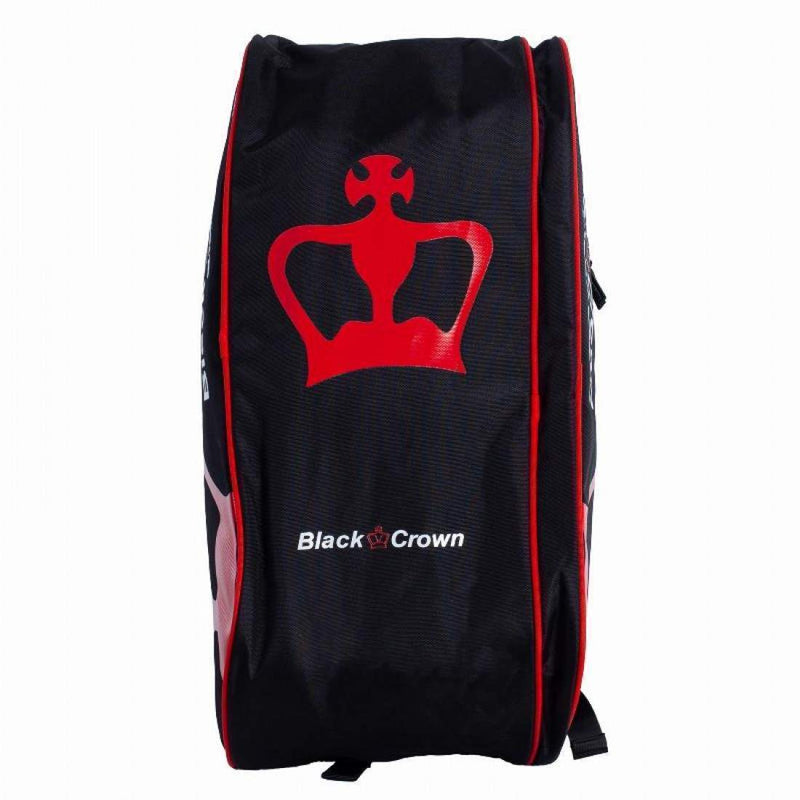 Paletero Black Crown Ultimate Series V2 Negro Rojo Pádel Elite