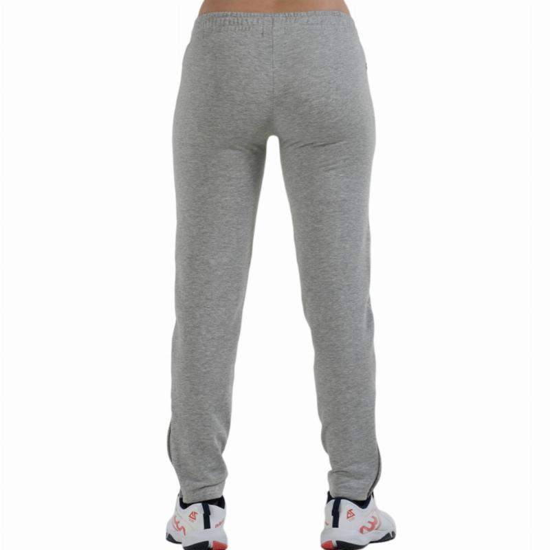 Pantalon Bullpadel Abaos Gris Medio Vigore Pádel Élite