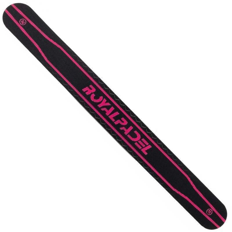 Protector Royal Padel Negro Logo Rosa Pádel Elite