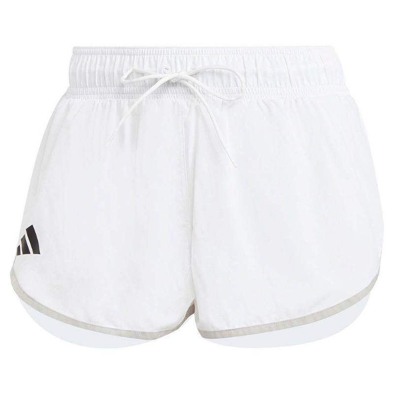 Short Adidas Club Blanco Negro Mujer Pádel Élite