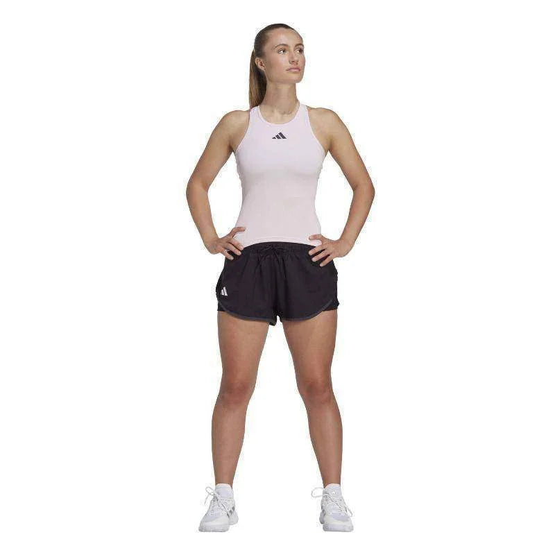 Short Adidas Club Negro Gris Mujer Pádel Élite