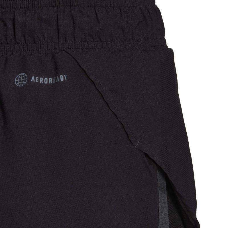 Short Adidas Club Negro Gris Mujer Pádel Élite