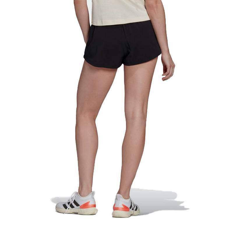 Short Adidas Match Aero Ready Negro Mujer Pádel Élite