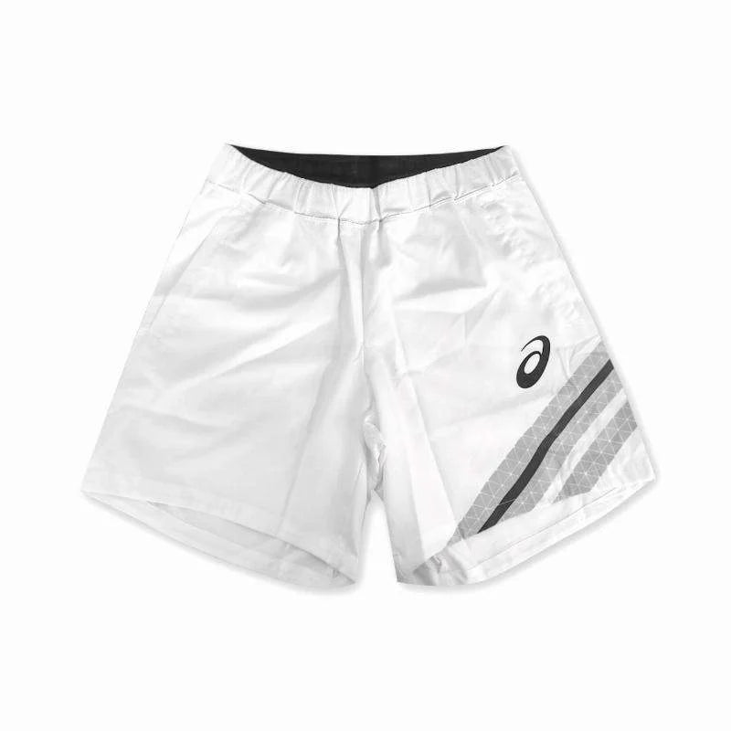 Short Asics Club GPX Blanco Brillante Pádel Élite