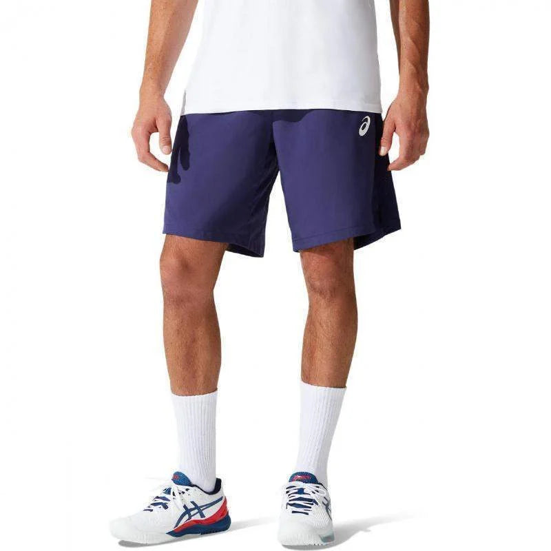 Short Asics Court 9In Azul Peacoat Pádel Élite