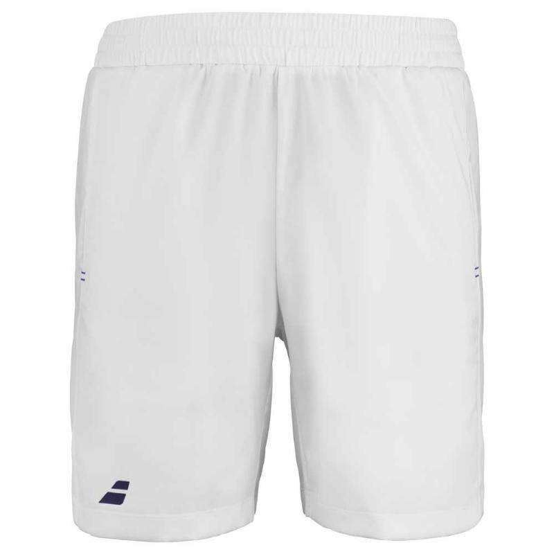 Short Babolat Play Blanco Azul Pádel Élite