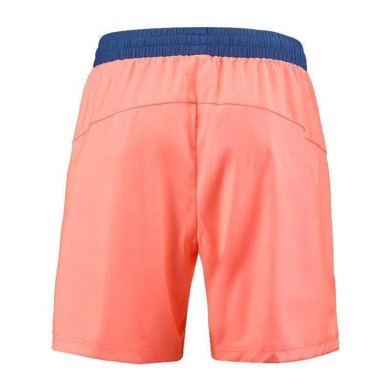 Short Babolat Play Naranja Azul Oscuro Pádel Élite