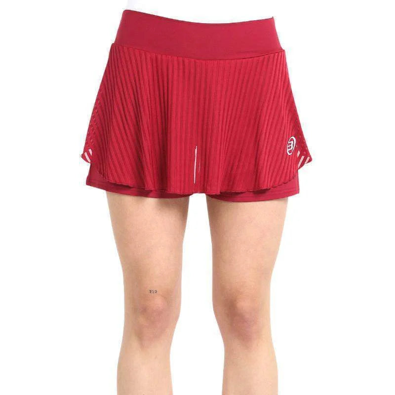 Short Bullpadel Gemma Triay Exito Cereza Mujer Pádel Élite