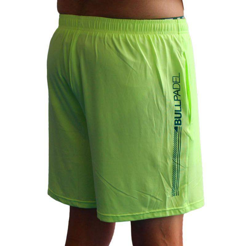 Short Bullpadel Performance Amarillo Azufre Fluor Pádel Élite