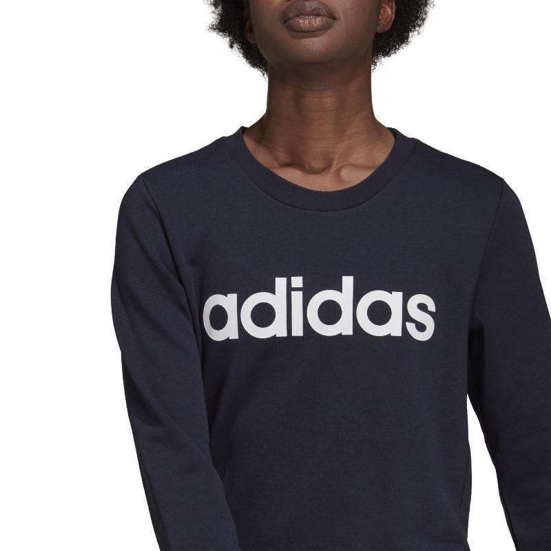 Sudadera Adidas Essentials Marino Blanco Pádel Élite