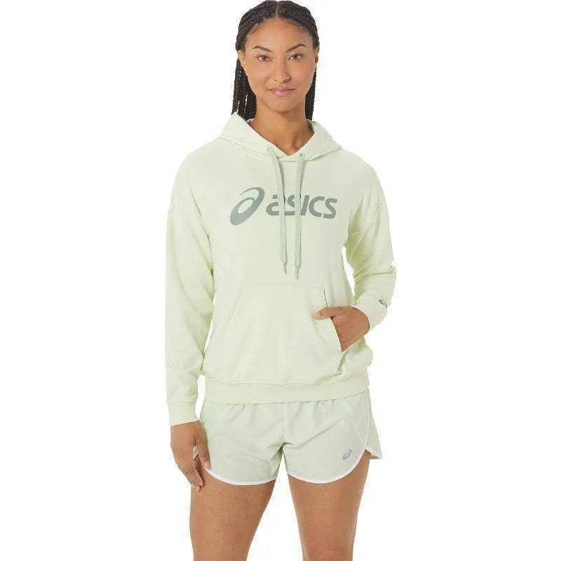 Sudadera Asics Logo Grande Verde Claro Mujer Pádel Élite