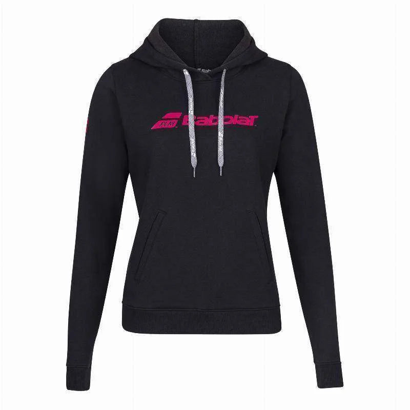 Sudadera Babolat Exercise Negro Mujer Pádel Élite