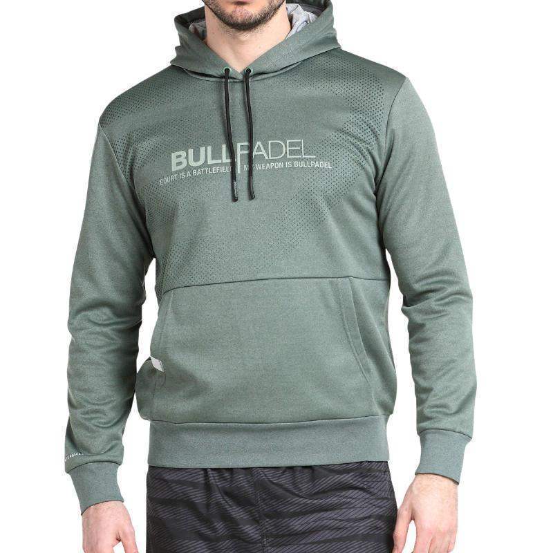 Sudadera Bullpadel Grelo Verde Oliva Vigore Pádel Élite